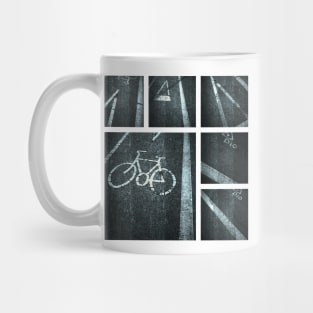 CYCLEWAY BLUES - ON YOUR BIKE Mug
